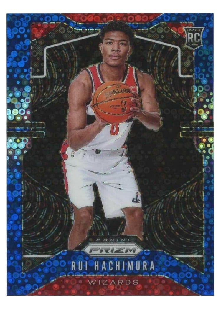 2019-20 Panini Prizm Base Set Rui Hachimura #255 card