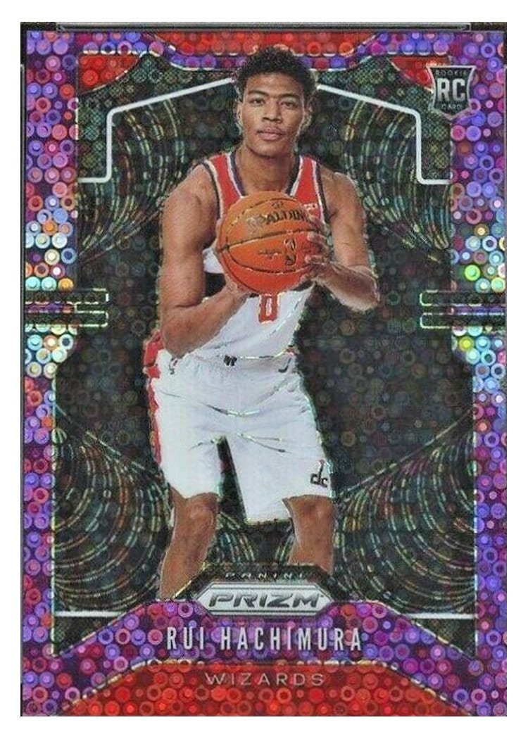 2019-20 Panini Prizm Base Set Rui Hachimura #255 card