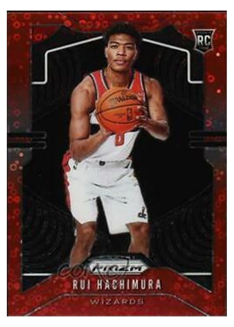 2019-20 Panini Prizm Base Set Rui Hachimura #255 card
