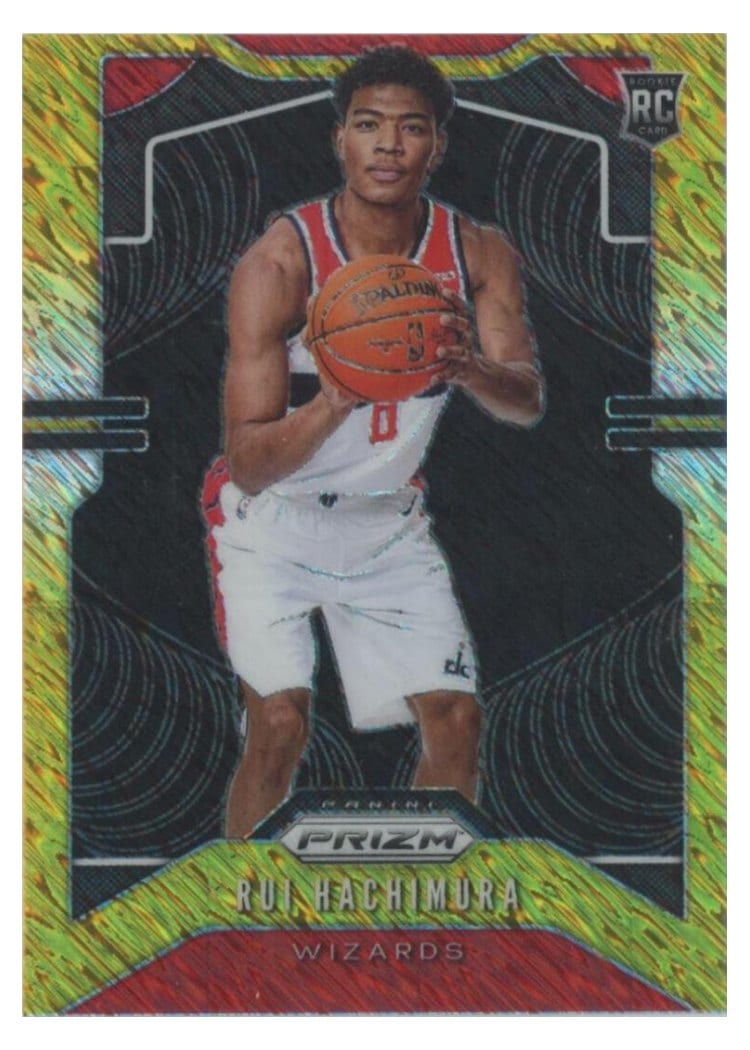 2019-20 Panini Prizm Base Set Rui Hachimura #255 card