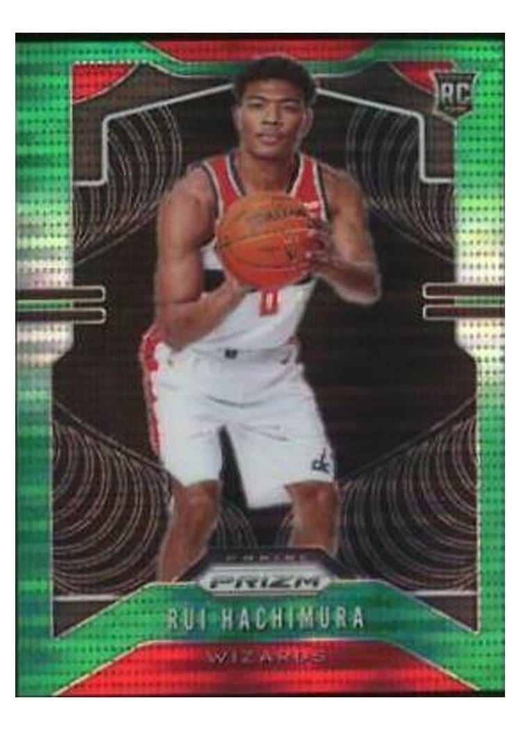 2019-20 Panini Prizm Base Set Rui Hachimura #255 card