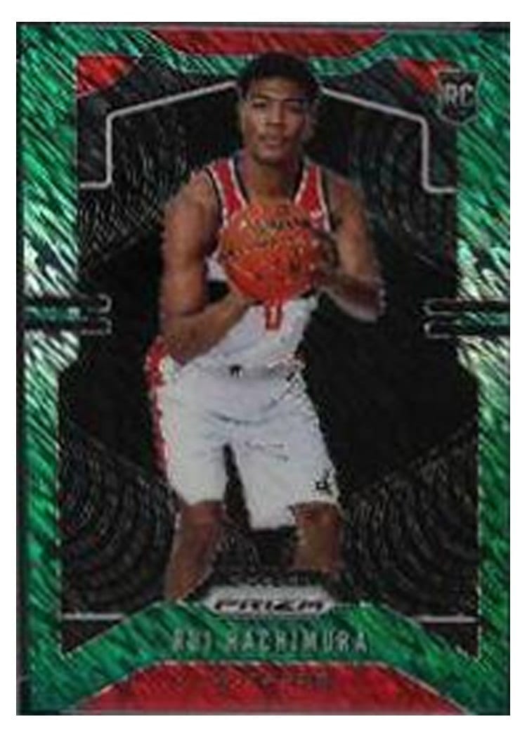 2019-20 Panini Prizm Base Set Rui Hachimura #255 card