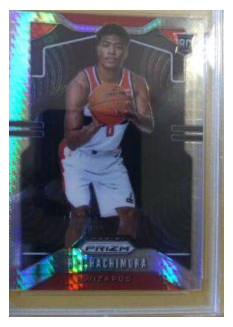 2019-20 Panini Prizm Base Set Rui Hachimura #255 card