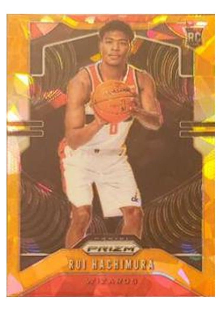2019-20 Panini Prizm Base Set Rui Hachimura #255 card