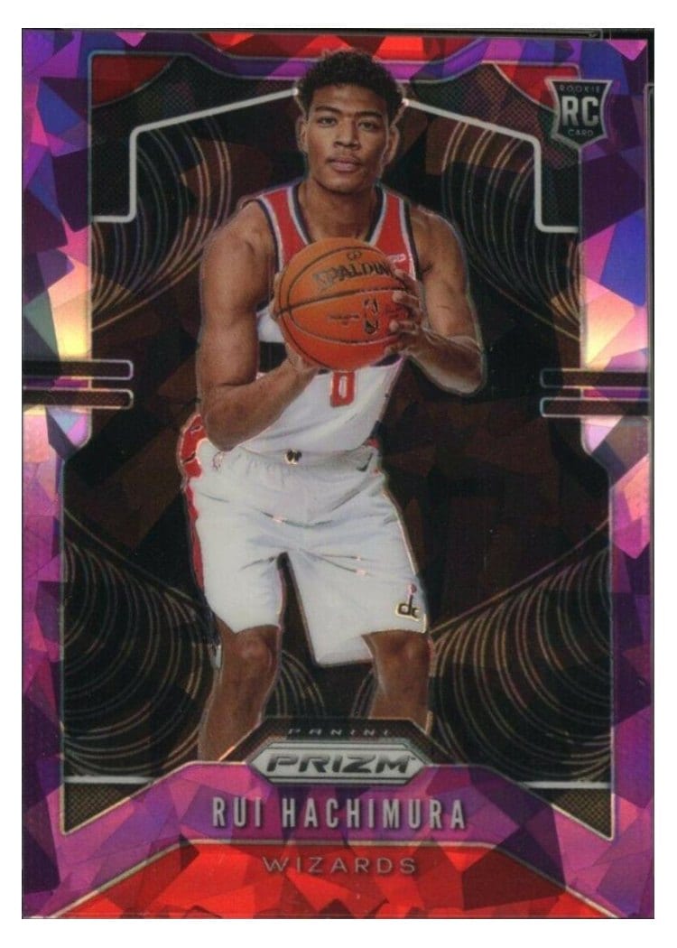 2019-20 Panini Prizm Base Set Rui Hachimura #255 card