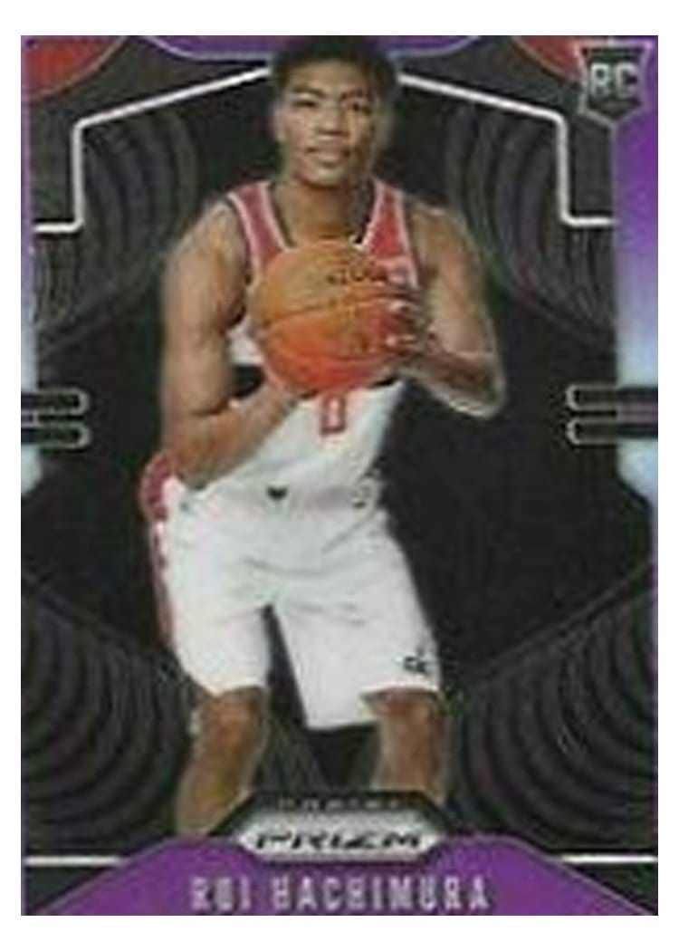2019-20 Panini Prizm Base Set Rui Hachimura #255 card