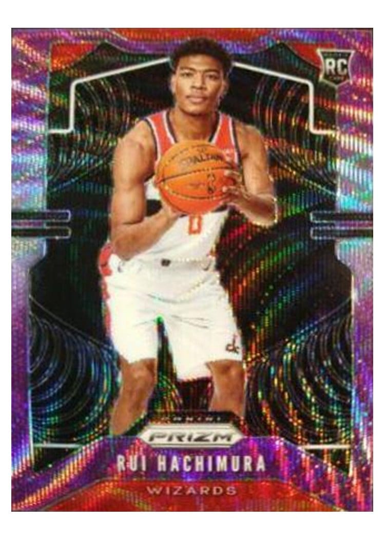 2019-20 Panini Prizm Base Set Rui Hachimura #255 card
