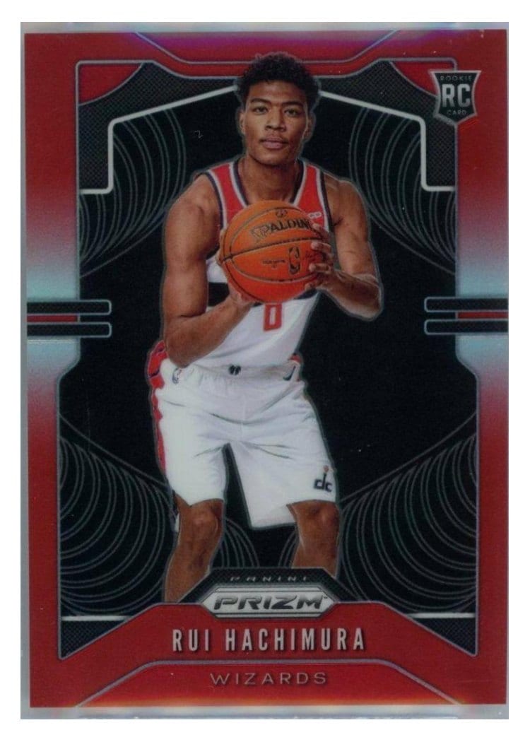 2019-20 Panini Prizm Base Set Rui Hachimura #255 card