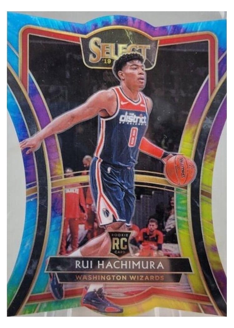 2019-20 Panini Select Base Set Rui Hachimura #187 card