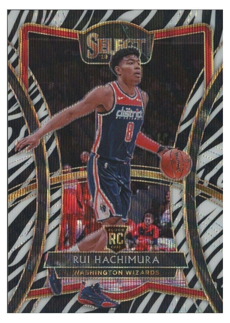 2019-20 Panini Select Base Set Rui Hachimura #187 card