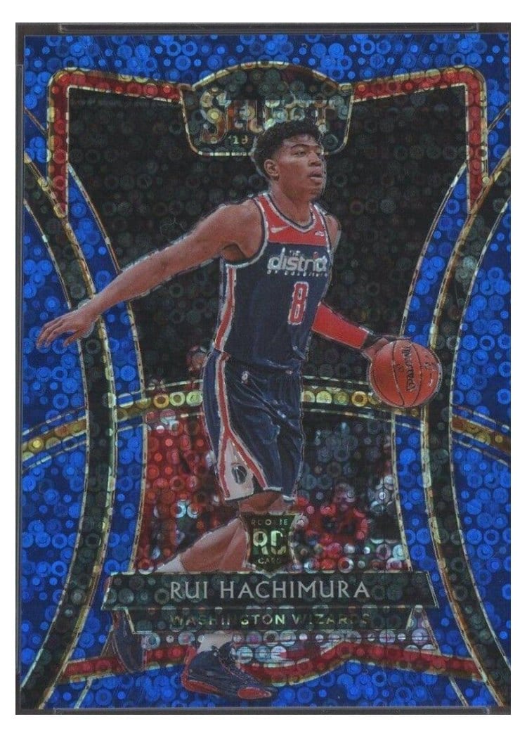 2019-20 Panini Select Base Set Rui Hachimura #187 card