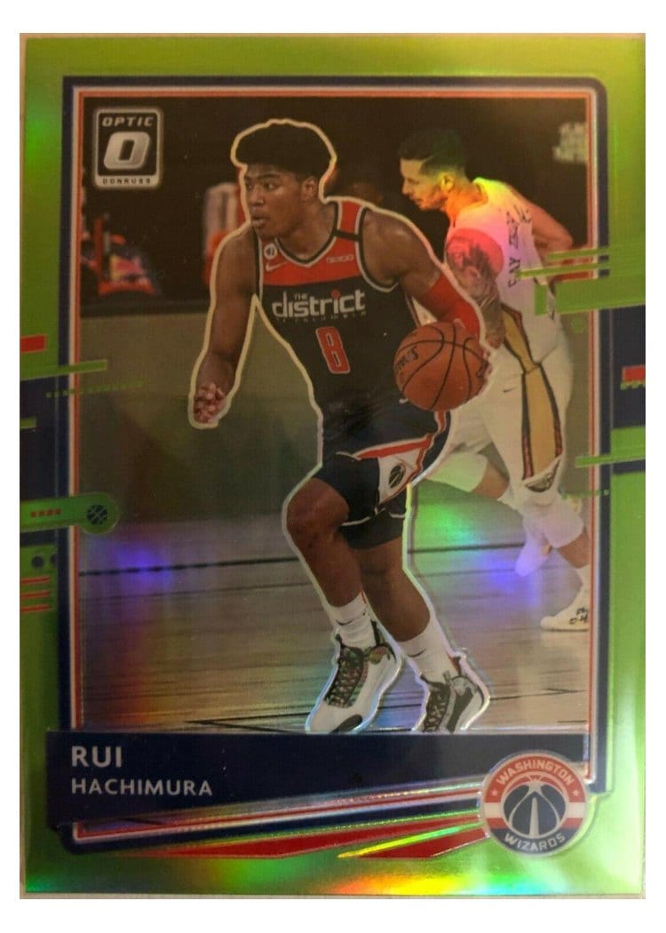 2020-21 Donruss Optic Base Set Rui Hachimura #67 card