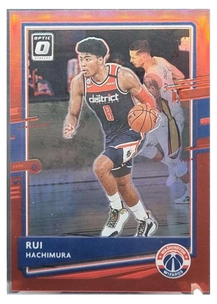 2020-21 Donruss Optic Base Set Rui Hachimura #67 card