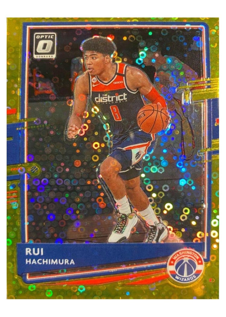 2020-21 Donruss Optic Base Set Rui Hachimura #67 card