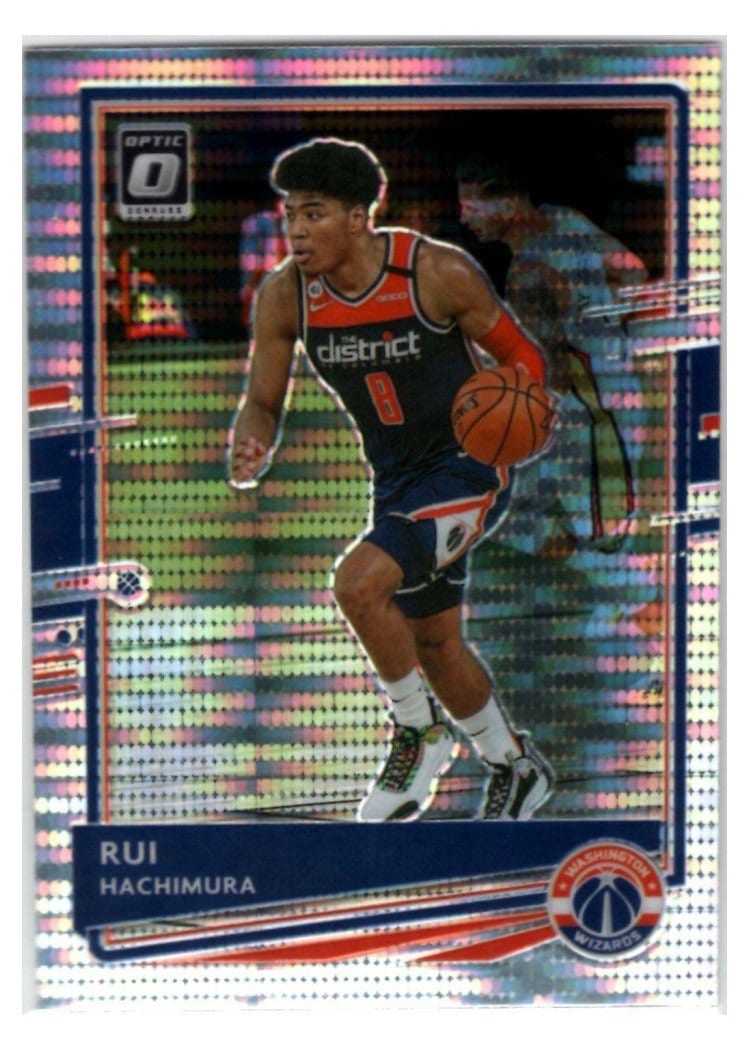 2020-21 Donruss Optic Base Set Rui Hachimura #67 card