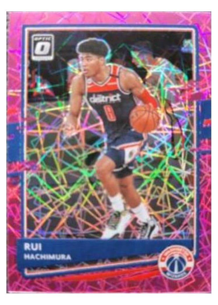 2020-21 Donruss Optic Base Set Rui Hachimura #67 card