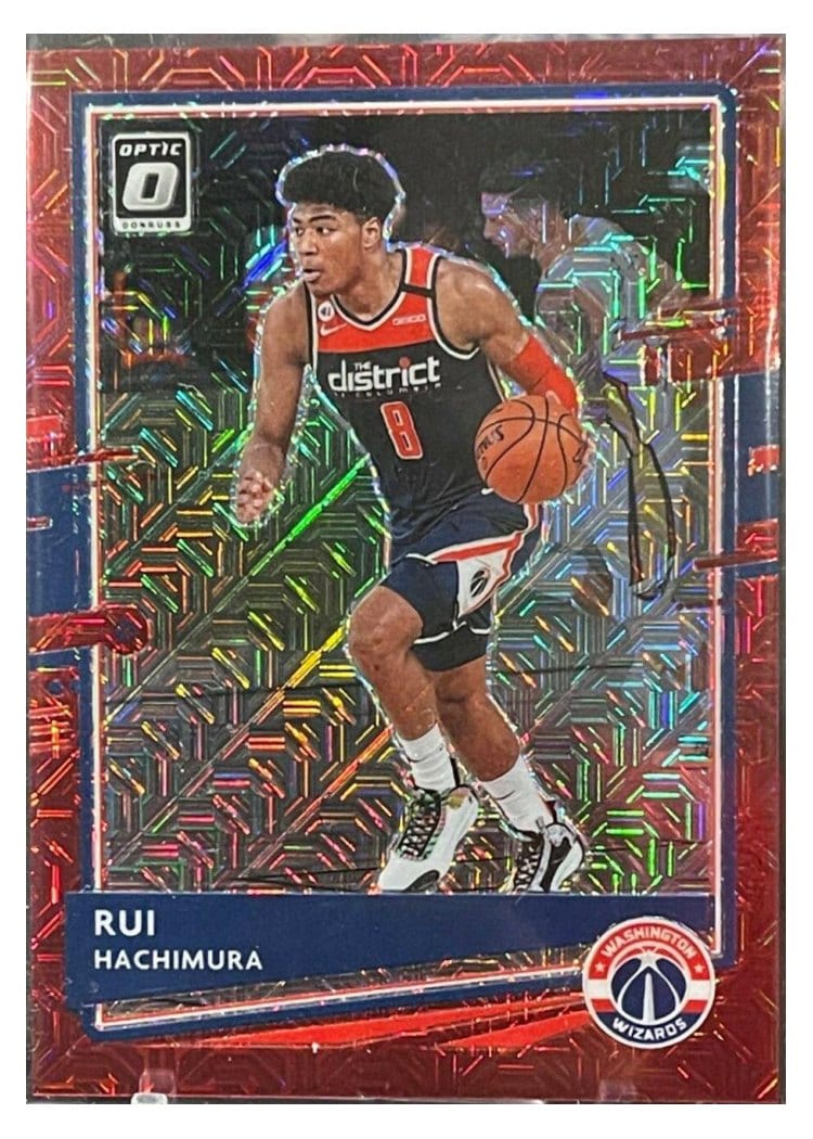 2020-21 Donruss Optic Base Set Rui Hachimura #67 card