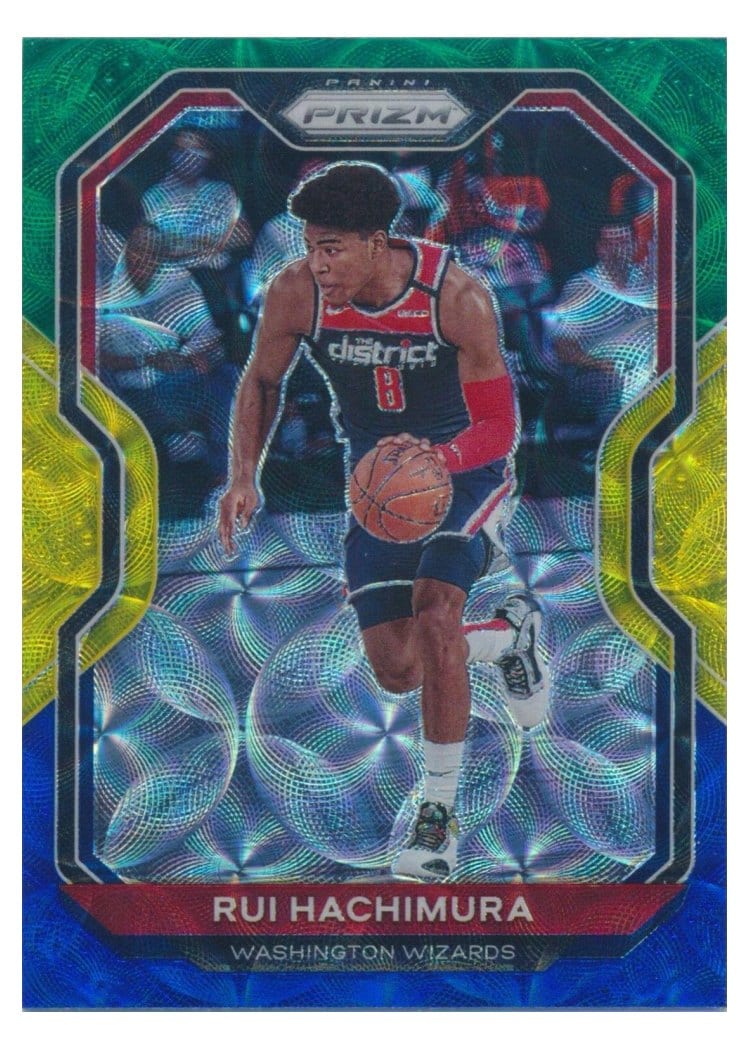 2020-21 Panini Prizm Base Set Rui Hachimura #249 card