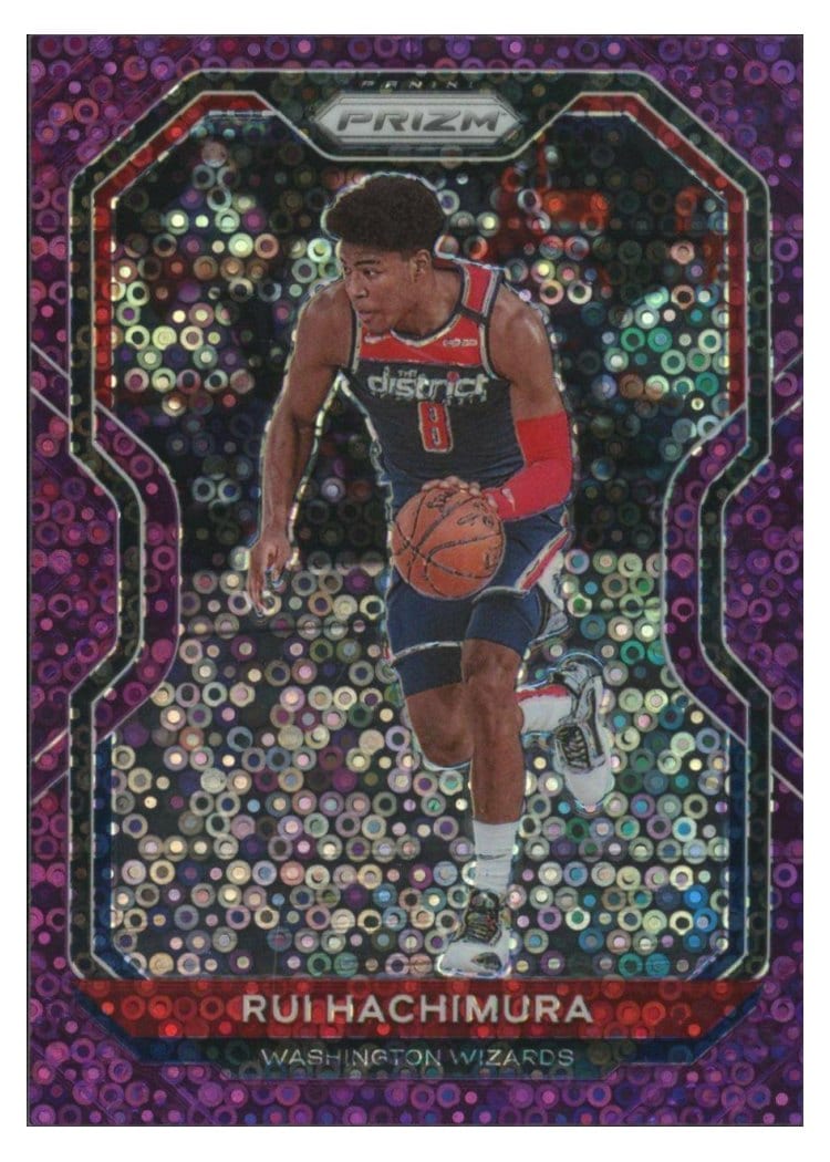 2020-21 Panini Prizm Base Set Rui Hachimura #249 card