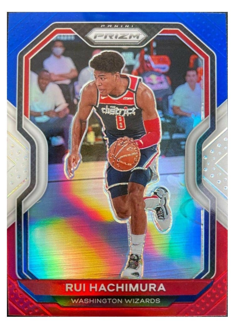 2020-21 Panini Prizm Base Set Rui Hachimura #249 card