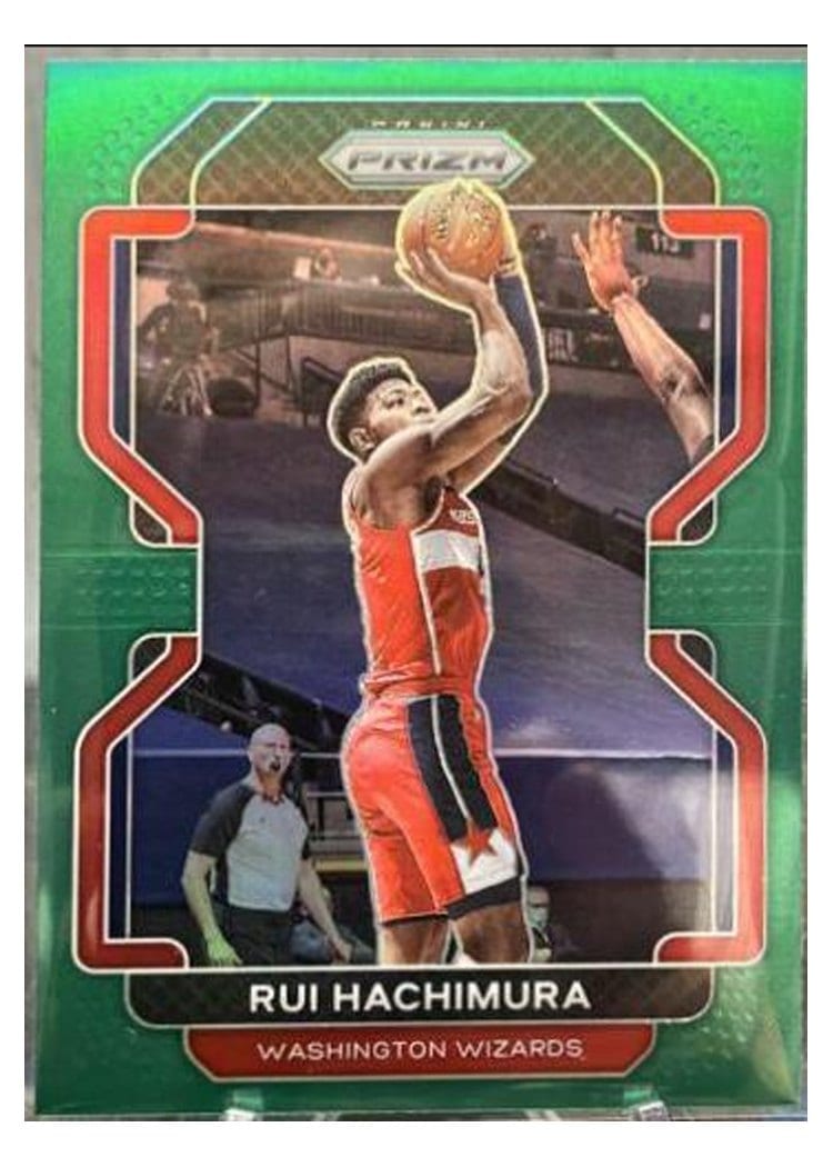 2021-22 Panini Prizm Base Set Rui Hachimura #234 card