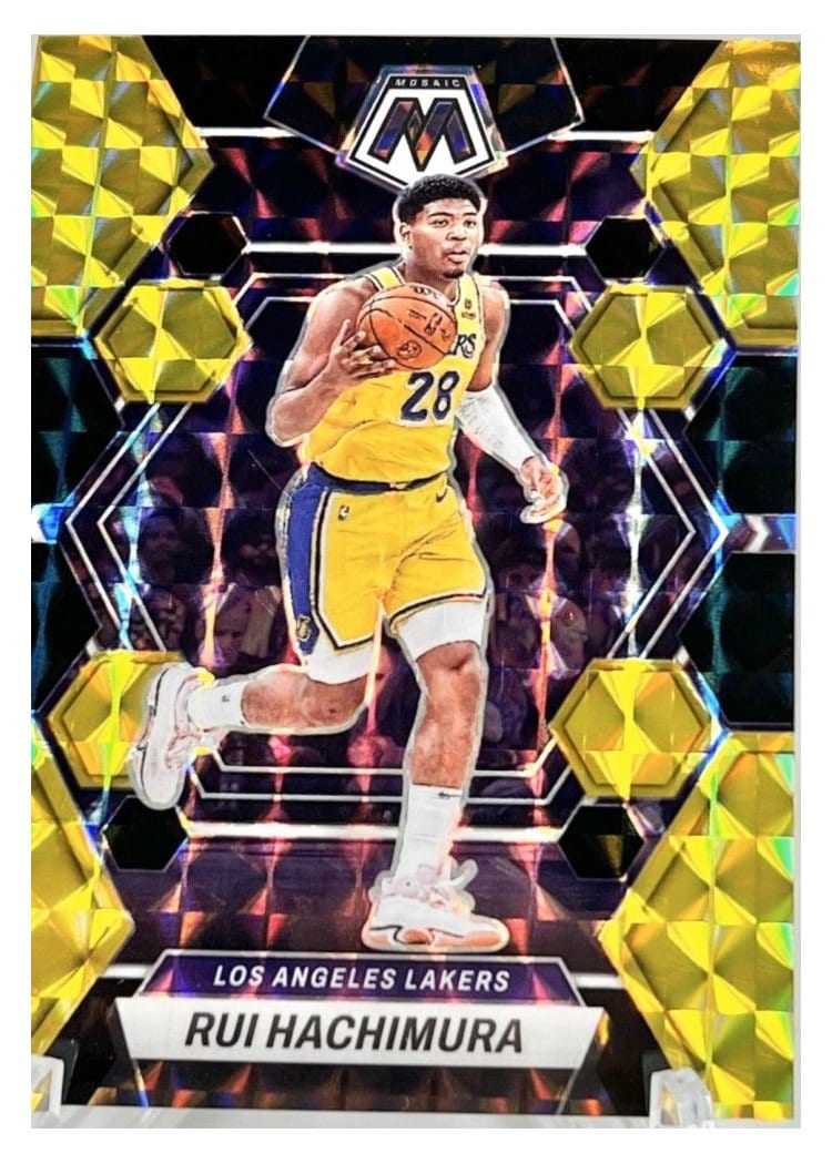 2022-23 Panini Mosaic Base Set Rui Hachimura #139 card