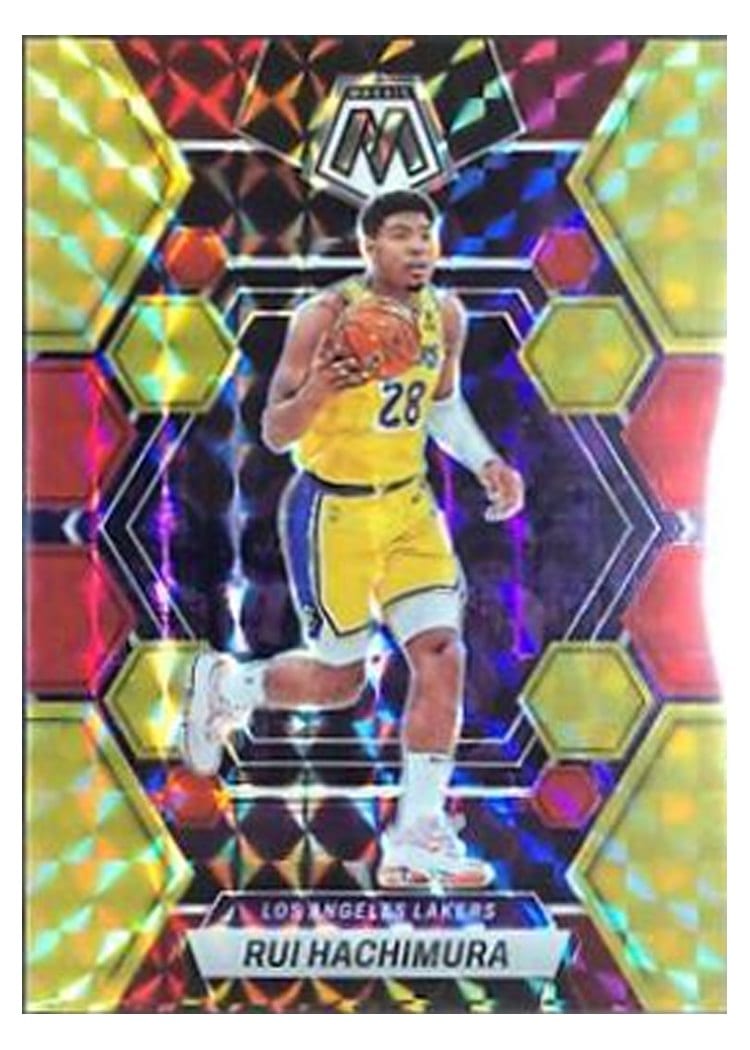 2022-23 Panini Mosaic Base Set Rui Hachimura #139 card