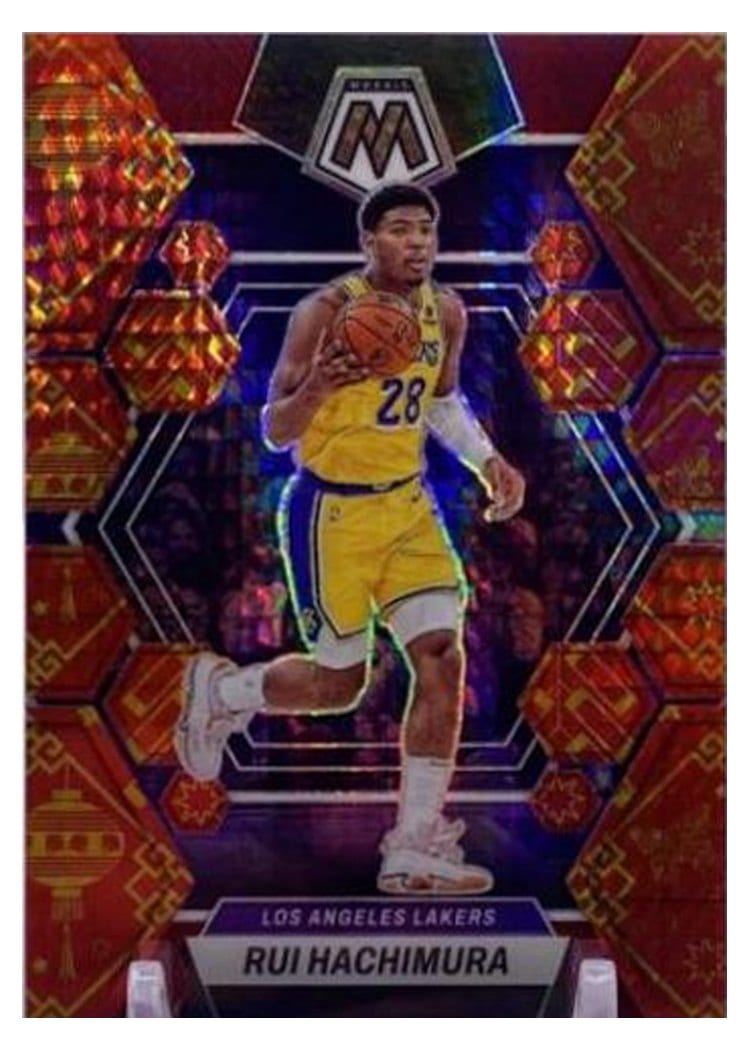 2022-23 Panini Mosaic Base Set Rui Hachimura #139 card
