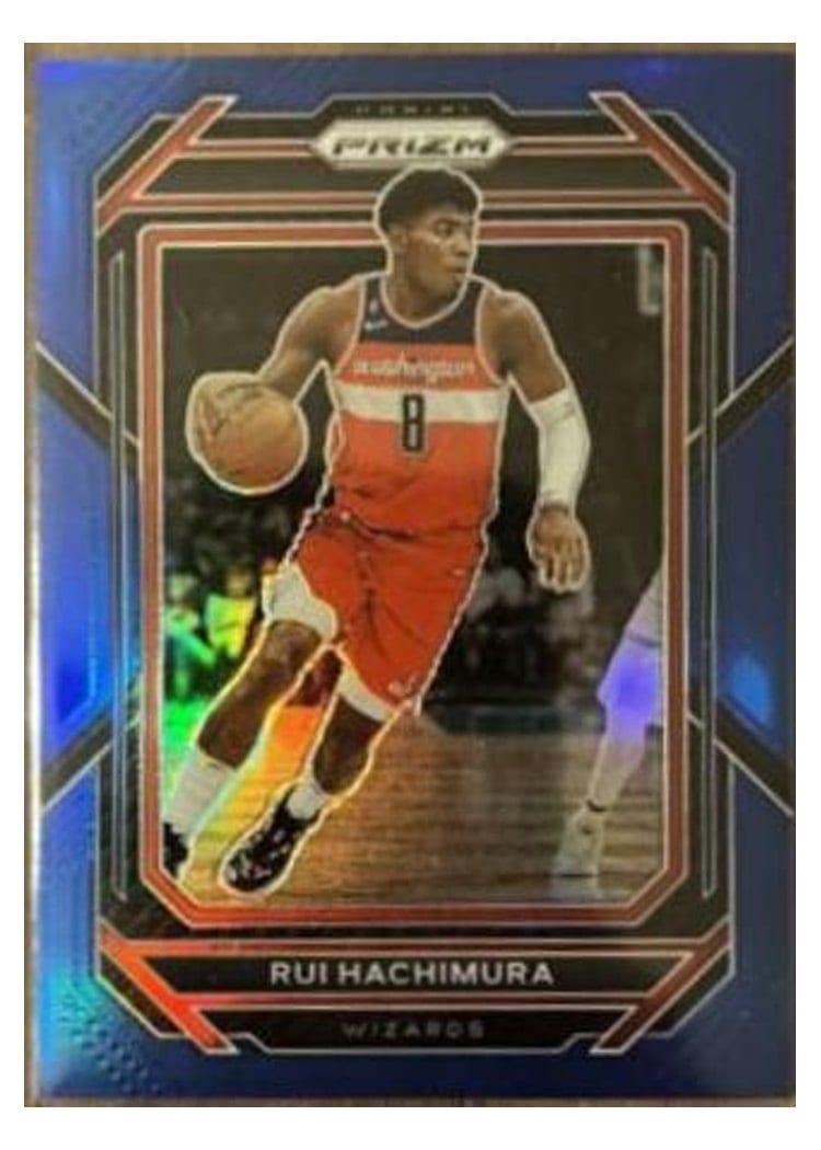 2022-23 Panini Prizm Base Set Rui Hachimura #190 card