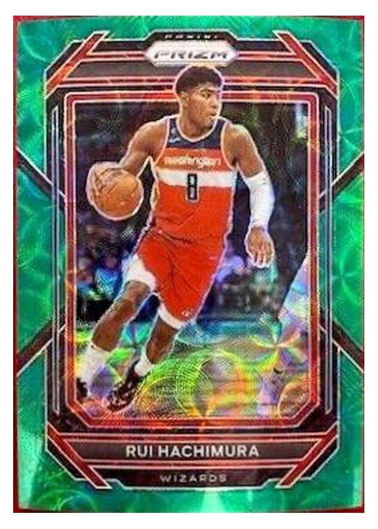 2022-23 Panini Prizm Base Set Rui Hachimura #190 card