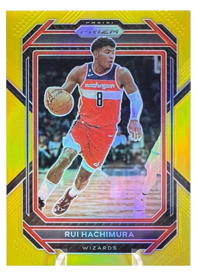 2022-23 Panini Prizm Base Set Rui Hachimura #190 card