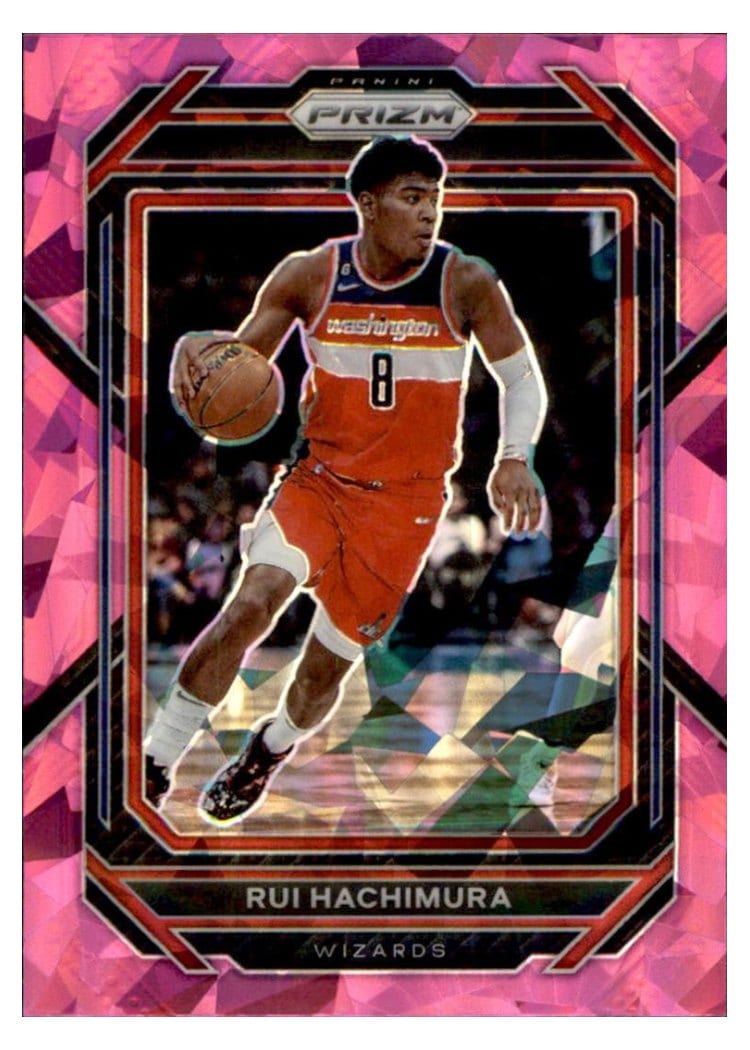 2022-23 Panini Prizm Base Set Rui Hachimura #190 card