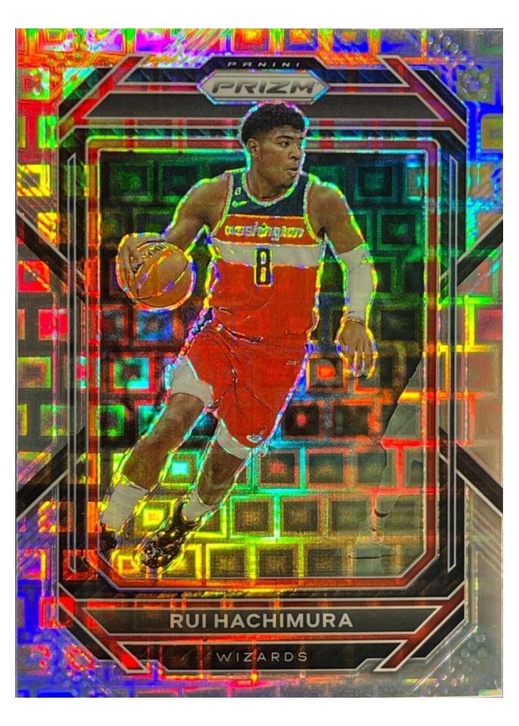 2022-23 Panini Prizm Base Set Rui Hachimura #190 card