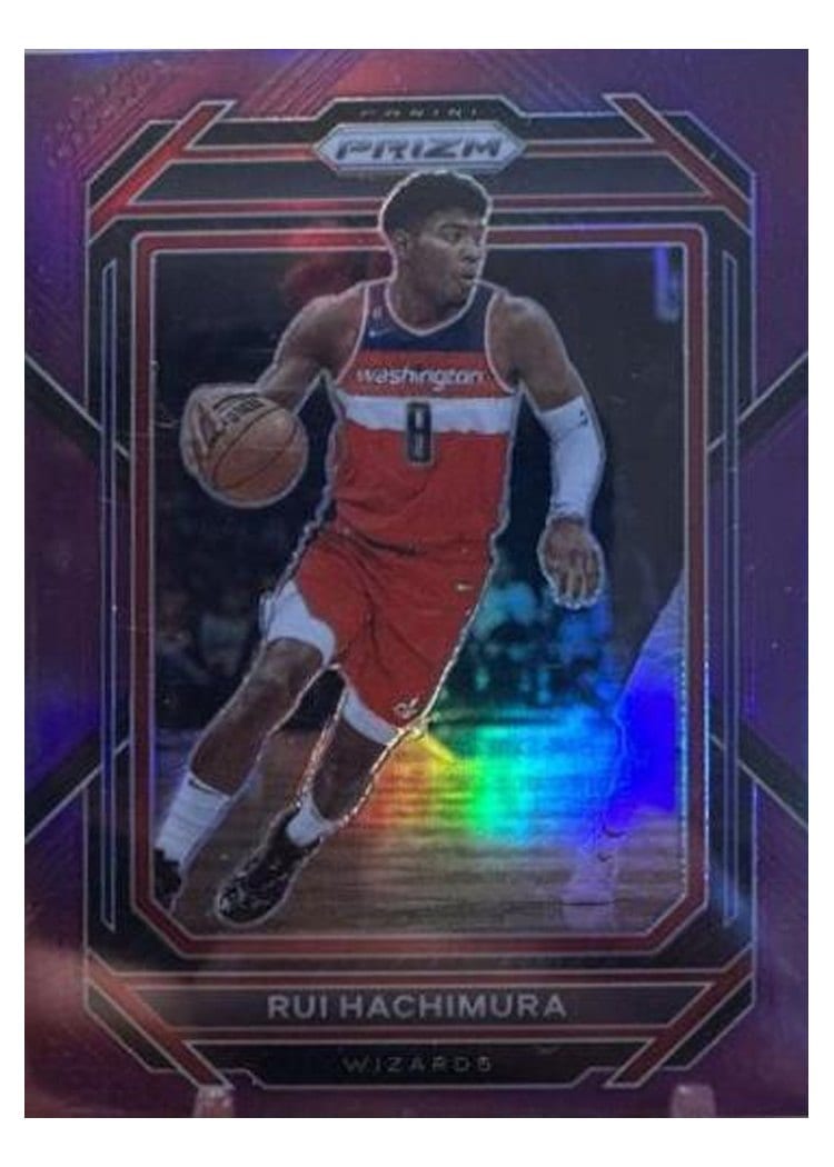 2022-23 Panini Prizm Base Set Rui Hachimura #190 card