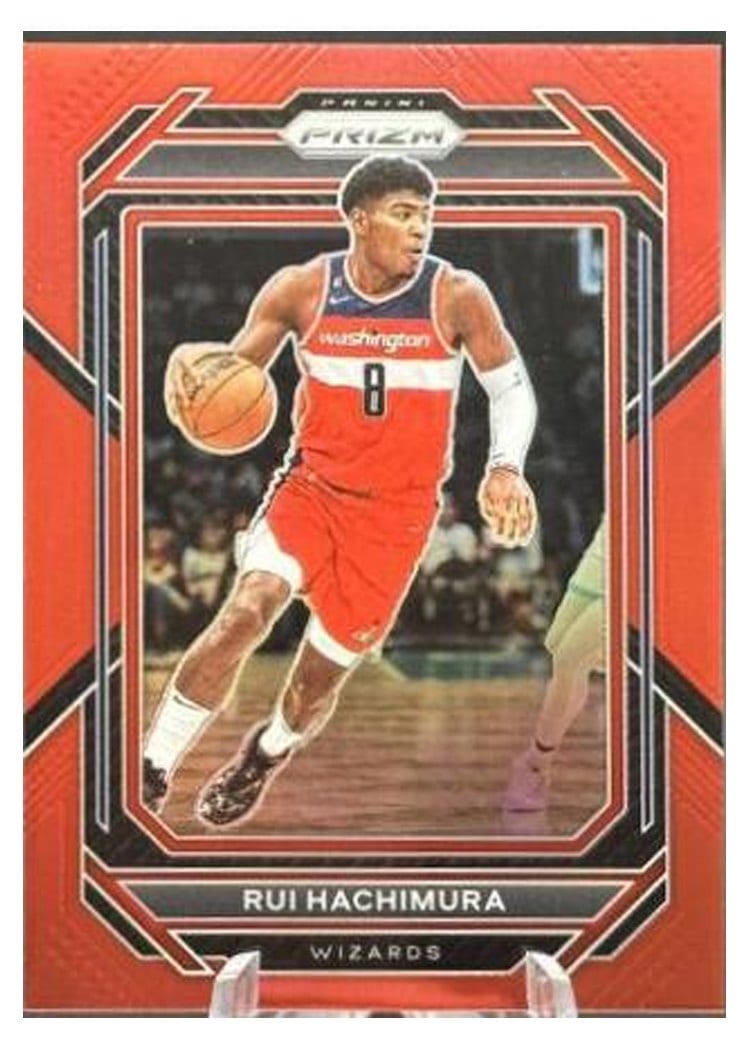2022-23 Panini Prizm Base Set Rui Hachimura #190 card