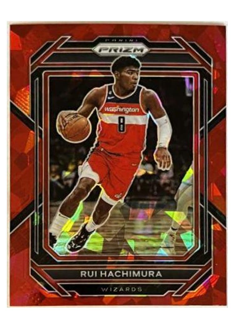 2022-23 Panini Prizm Base Set Rui Hachimura #190 card