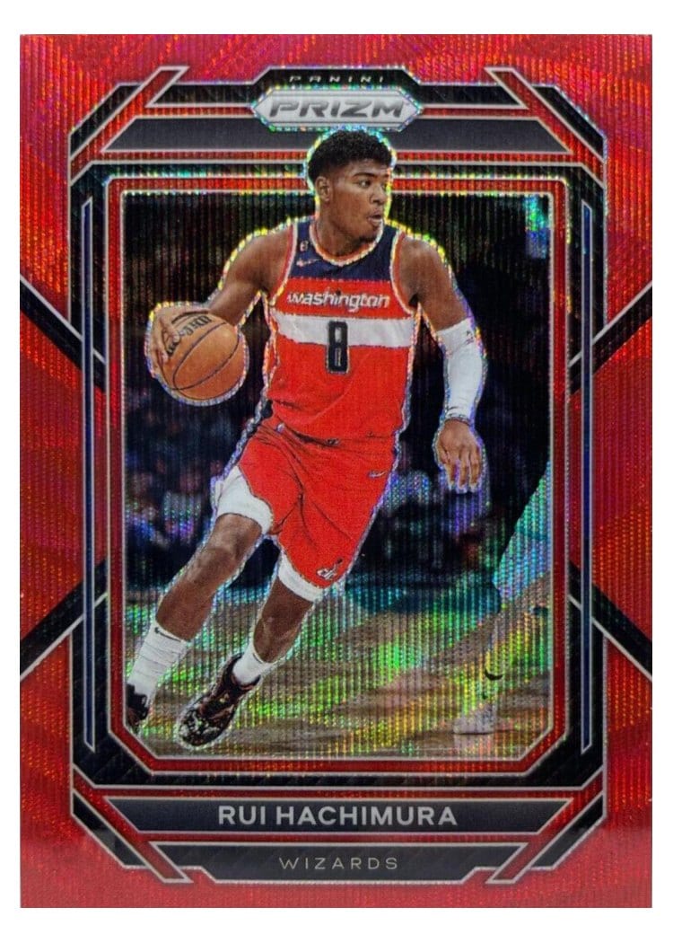 2022-23 Panini Prizm Base Set Rui Hachimura #190 card