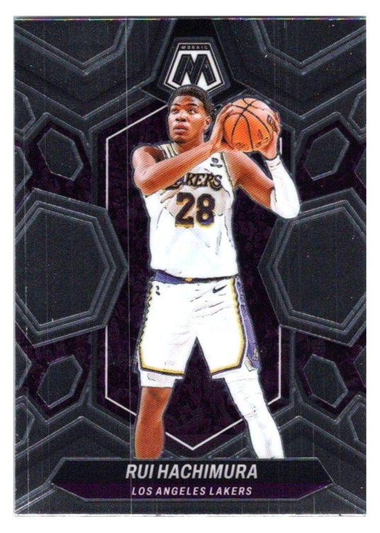 2023-24 Panini Mosaic Base Set Rui Hachimura #98 card