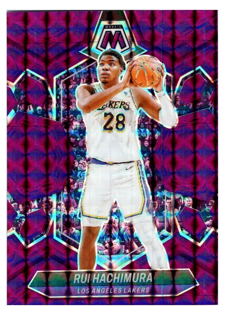 2023-24 Panini Mosaic Base Set Rui Hachimura #98 card