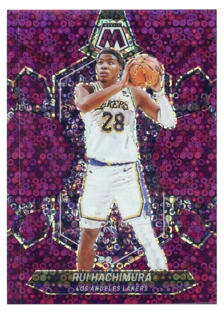 2023-24 Panini Mosaic Base Set Rui Hachimura #98 card