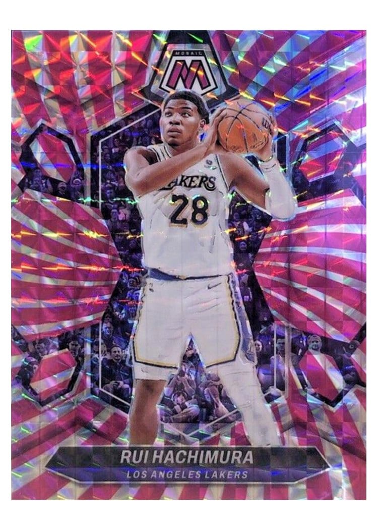 2023-24 Panini Mosaic Base Set Rui Hachimura #98 card