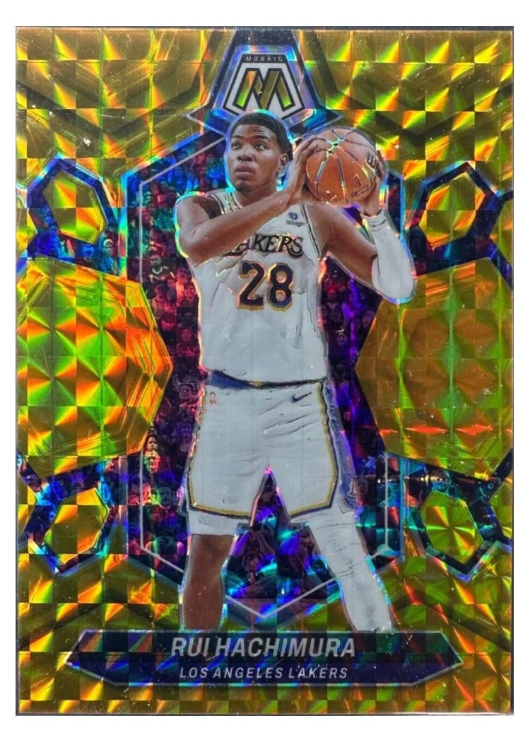 2023-24 Panini Mosaic Base Set Rui Hachimura #98 card