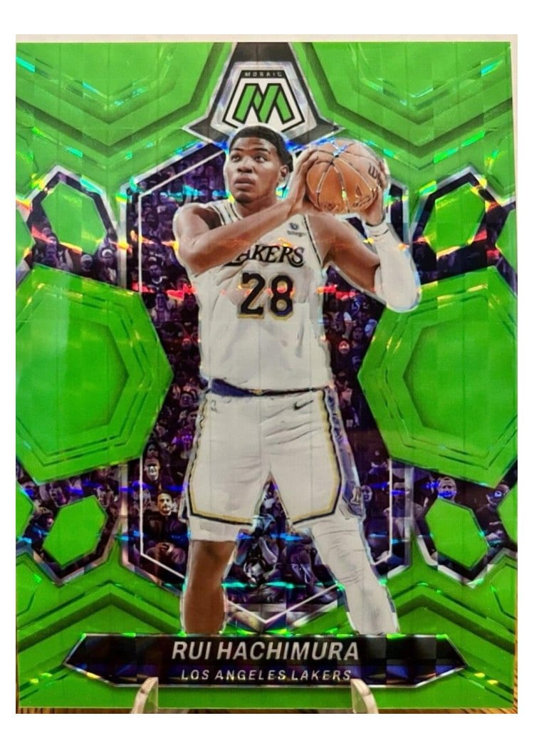 2023-24 Panini Mosaic Base Set Rui Hachimura #98 card
