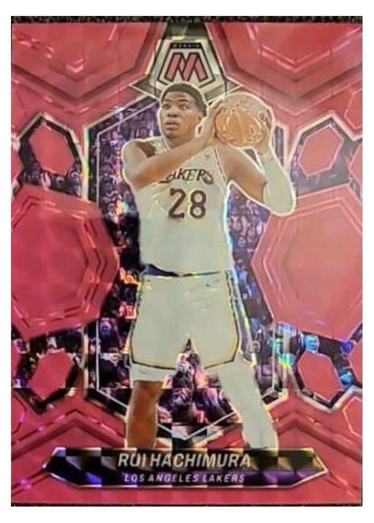 2023-24 Panini Mosaic Base Set Rui Hachimura #98 card