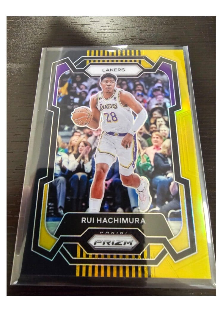 2023-24 Panini Prizm Base Set Rui Hachimura #42 card