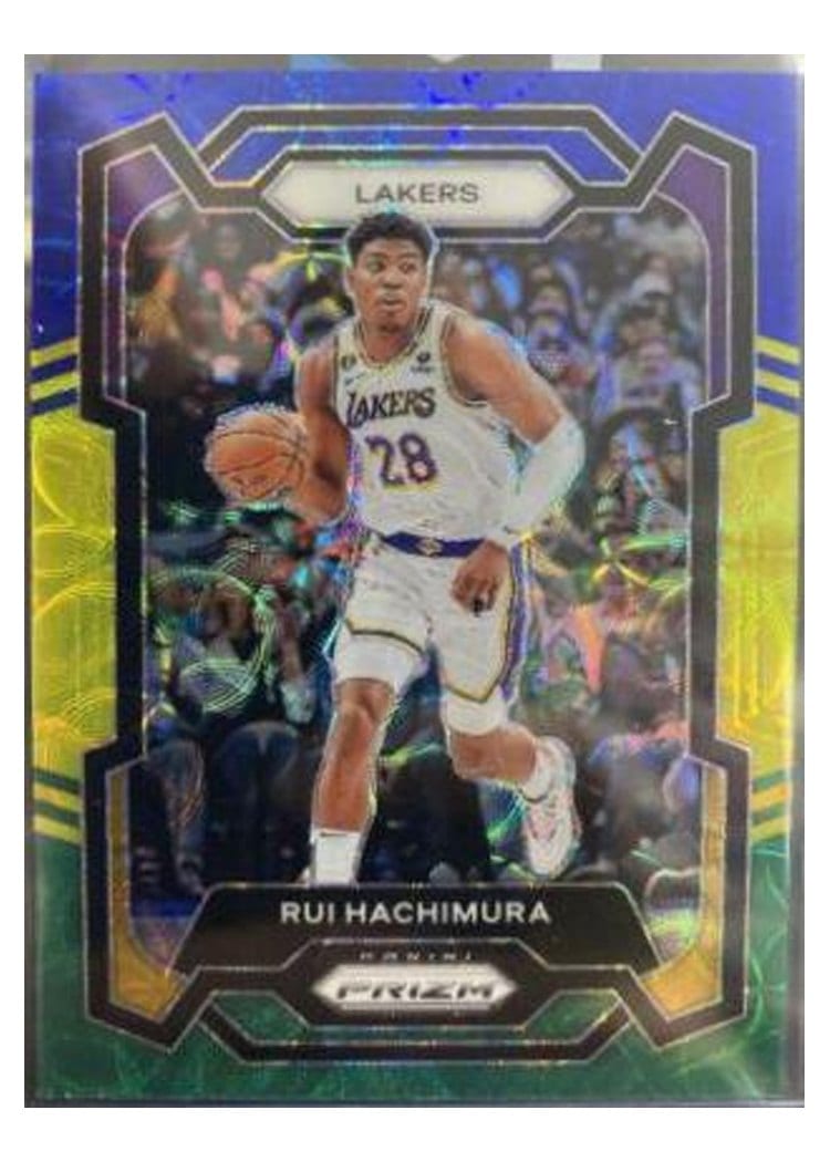 2023-24 Panini Prizm Base Set Rui Hachimura #42 card