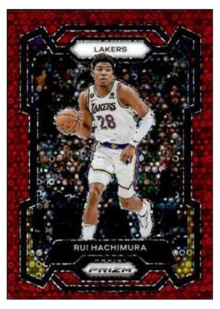 2023-24 Panini Prizm Base Set Rui Hachimura #42 card