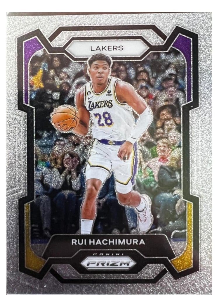 2023-24 Panini Prizm Base Set Rui Hachimura #42 card