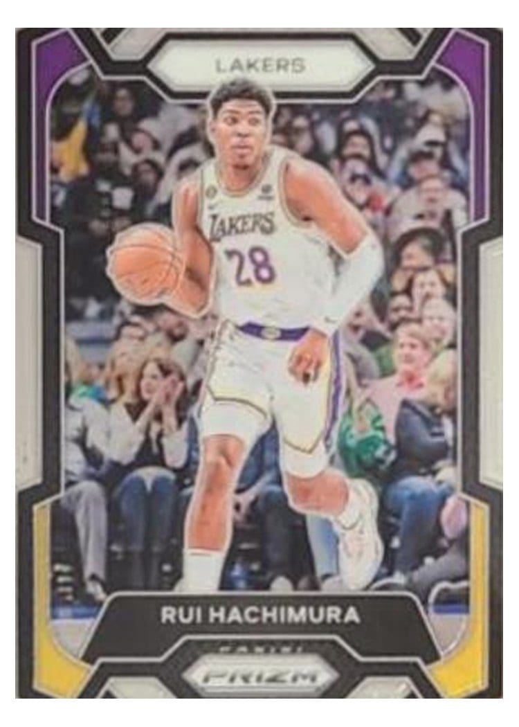 2023-24 Panini Prizm Base Set Rui Hachimura #42 card