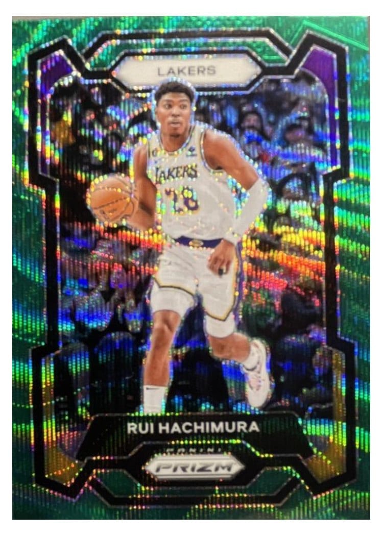 2023-24 Panini Prizm Base Set Rui Hachimura #42 card